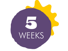 1 - 5 Weeks - June 28 July 30, 2026